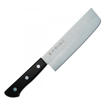 Japonský Nakiri nůž Tojiro DP Damascus 165mm