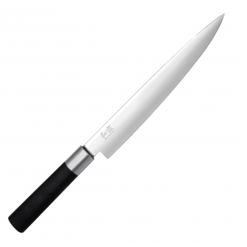 Plátkovací nůž KAI Wasabi Black, 230 mm