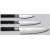 Sady kuchyňských nožů KAI Wasabi Black Set, 3 ks (100mm,150mm,200mm)