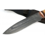 Nůž VORSMA MEDVĚD Damašek Březová kůra  20,5 cm