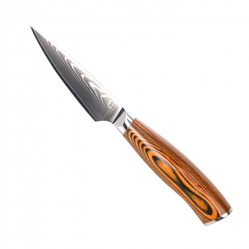 Nůž na ovoce a zeleninu Seburo SUBAJA Damascus 90mm
