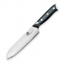 Univerzální kuchařský nůž Santoku Cullens Dellinger Samurai Professional Damascus VG-10, 170mm