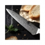 Nůž na chléb a pečivo Dellinger Rose-Wood Damascus, 210mm