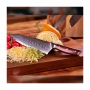 Japonský nůž na maso Gyuto / Chef Kiritsuke Dellinger Rose-Wood Damascus, 215mm
