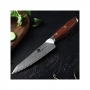 Japonský univerzální nůž Dellinger Rose-Wood Damascus, 130mm
