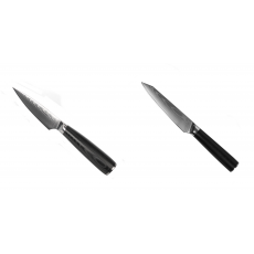 Nůž na ovoce a zeleninu Seburo SARADA Damascus 90mm + Kuchyňský...