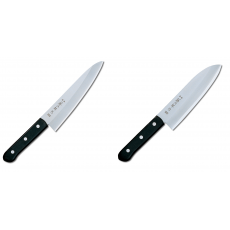 Japonský šéfkuchařský nůž Tojiro Western, 180mm (F-312) + Japonský Santoku nůž Tojiro Western 170mm