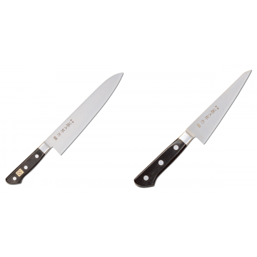 Japonský šéfkuchařský nůž Tojiro Western 300mm + Japonský vykosťovací nůž Tojiro Western 150mm