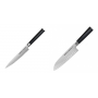 AKCE 1+1 Univerzální nůž Samura Mo-V (SM-0023), 150 mm + Santoku nůž Samura Mo-V (SM-0094), 180mm