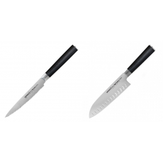 Nůž na rajčata Samura MO-V (SM-0071), 120mm + Santoku nůž Samura...