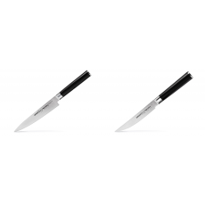 Univerzální nůž Samura Mo-V (SM-0023), 150 mm + Steakový nůž...