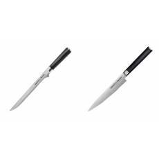 Filetovací nůž Samura Mo-V (SM-0048), 218 mm + Univerzální nůž Samura Mo-V (SM-0023), 150 mm