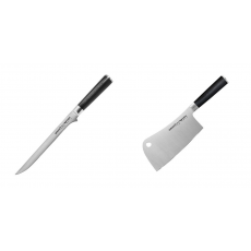Filetovací nůž Samura Mo-V (SM-0048), 218 mm + Kuchařský...
