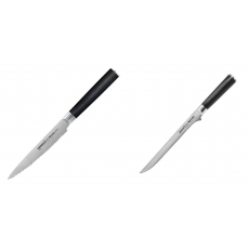 Nůž na rajčata Samura MO-V (SM-0071), 120mm + Filetovací nůž...