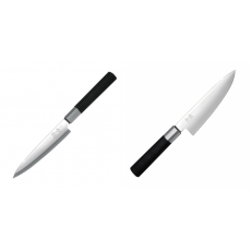 Plátkovací nůž KAI Wasabi Black Yanagiba, 155mm + Malý...
