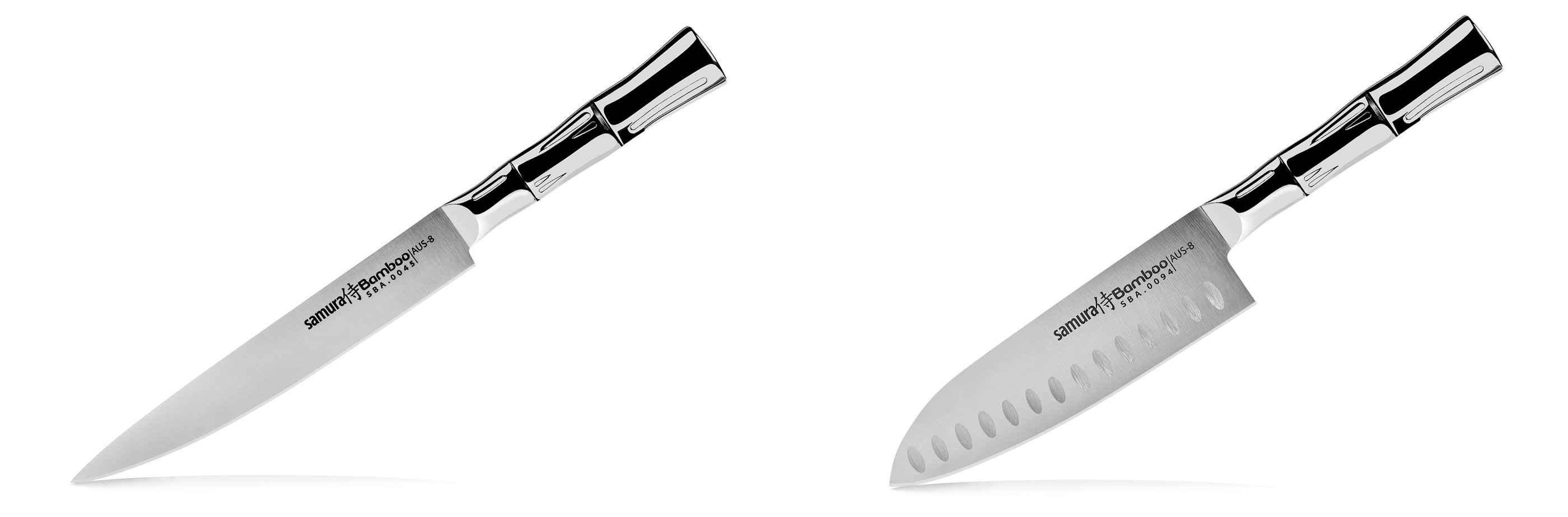 AKCE 1+1 Filetovací nůž Samura Bamboo (SBA-0045), 200 mm + Santoku nůž Samura Bamboo (SBA-0094), 160 mm