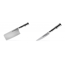 Kuchyňský nůž-sekáček Samura Bamboo (SBA-0040), 180 mm +...