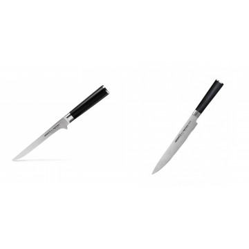 Vykosťovací nůž Samura MO-V (SM-0063), 150mm + Filetovací nůž Samura MO-V (SM-0045), 230mm