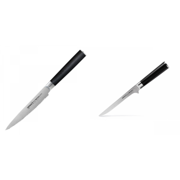 Nůž na rajčata Samura MO-V (SM-0071), 120mm + Vykosťovací nůž Samura MO-V (SM-0063), 150mm