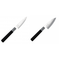 Univerzální nůž KAI Wasabi Black, 100 mm + Wasabi Black Deba KAI...