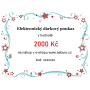 Elektronický dárkový poukaz v hodnotě 2000 Kč