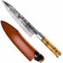 Kuchařský nůž FORGED VG10 205mm s koženým pouzdrem