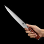 Plátkovací nůž Dellinger 8" German 1.4116 Pakka Wood 200mm