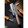 Nakiri nůž Seburo HOKORI Damascus Elite 170mm