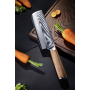 Sada kuchyňských nožů Seburo HOKORI Damascus 2ks (Nakiri nůž 170mm, Santoku nůž 175mm)
