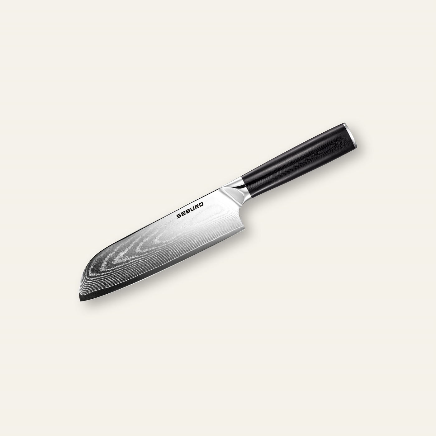 Santoku nůž Seburo SARADA Premium Damascus 175mm