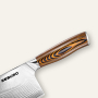 AKCE 1+1 Santoku nůž Seburo SUBAJA Damascus 175mm + Sekáček Seburo SUBAJA Damascus 180mm
