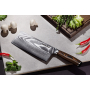AKCE 1+1 Santoku nůž Seburo SUBAJA Damascus 175mm + Sekáček Seburo SUBAJA Damascus 180mm