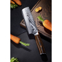 AKCE 1+1 Nůž na ovoce a zeleninu Seburo SUBAJA Damascus 95mm + Nakiri nůž Seburo SUBAJA Damascus 175mm