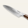 AKCE 1+1 Santoku nůž Seburo SUBAJA Damascus 175mm + Kiritsuke (mistr-šéf, santoku) nůž Seburo SUBAJA Damascus 180mm