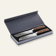 Sada kuchyňských nožů Seburo HOGANI Deluxe Damascus 2ks (Nakiri...