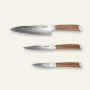 Sada kuchyňských nožů Seburo HOGANI Deluxe Damascus 3ks (šéfkuchařský nůž 200mm, univerzální nůž 120mm, nůž na ovoce a zeleninu 85mm)