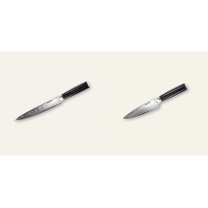 AKCE 1+1 Plátkovací nůž Seburo SARADA Damascus 200mm + Šéfkuchařský nůž Seburo SARADA Damascus 150mm