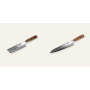 AKCE 1+1 Nakiri nůž Seburo SUBAJA Damascus 175mm + Šéfkuchařský nůž Seburo SUBAJA Damascus 250mm