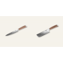 AKCE 1+1 Plátkovací nůž Seburo HOGANI Damascus 195mm + Nakiri nůž Seburo HOGANI Damascus 170mm