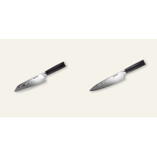 AKCE 1+1 Kiritsuke (mistr-šéf, santoku) nůž Seburo SARADA Damascus 180mm + Šéfkuchařský nůž Seburo SARADA Damascus 200mm