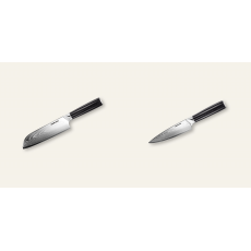Santoku nůž Seburo SARADA Damascus 175mm + Šéfkuchařský nůž...