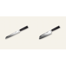 AKCE 1+1 Nůž na pečivo Seburo SARADA Damascus 195mm + Santoku...