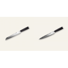AKCE 1+1 Nůž na pečivo Seburo SARADA Damascus 195mm + Plátkovací...