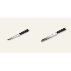 AKCE 1+1 Vykosťovací nůž Seburo SARADA Damascus 150mm + Nůž na pečivo Seburo SARADA Damascus 195mm