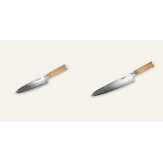 AKCE 1+1 Šéfkuchařský nůž Seburo HOKORI Damascus 200mm +...