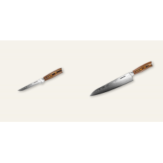 AKCE 1+1 Vykosťovací nůž Seburo SUBAJA Damascus 150mm +...