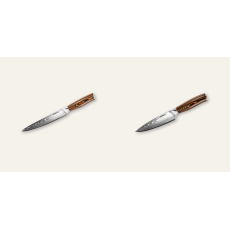 AKCE 1+1 Plátkovací nůž Seburo SUBAJA Damascus 195mm +...