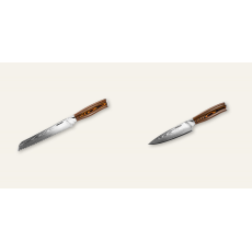 Nůž na pečivo Seburo SUBAJA Damascus 195mm + Šéfkuchařský nůž...