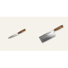 AKCE 1+1 Kuchyňský univerzální nůž Seburo SUBAJA Damascus 130mm...