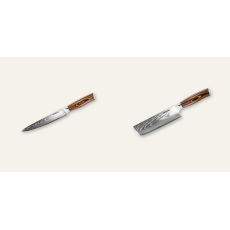 AKCE 1+1 Plátkovací nůž Seburo SUBAJA Damascus 195mm + Nakiri...